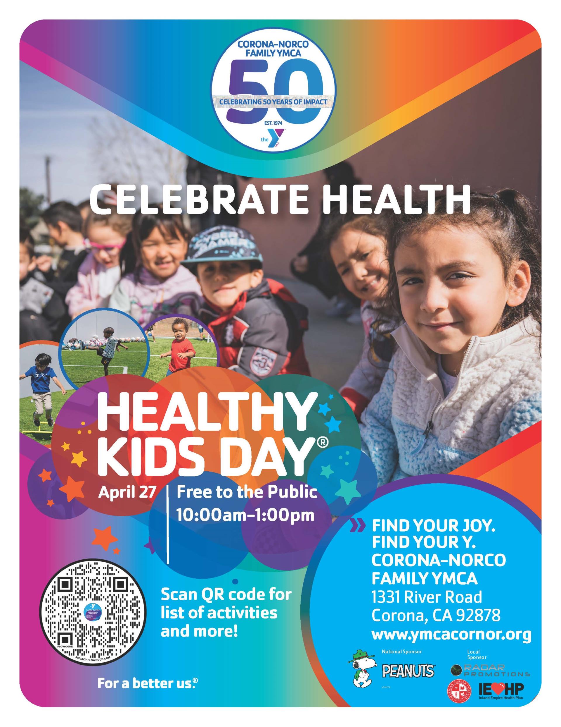 YMCA Healthy Kids Day Event