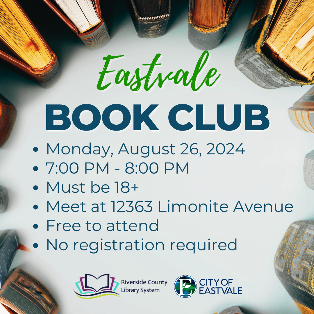 Eastvale Book Club - Slide 2