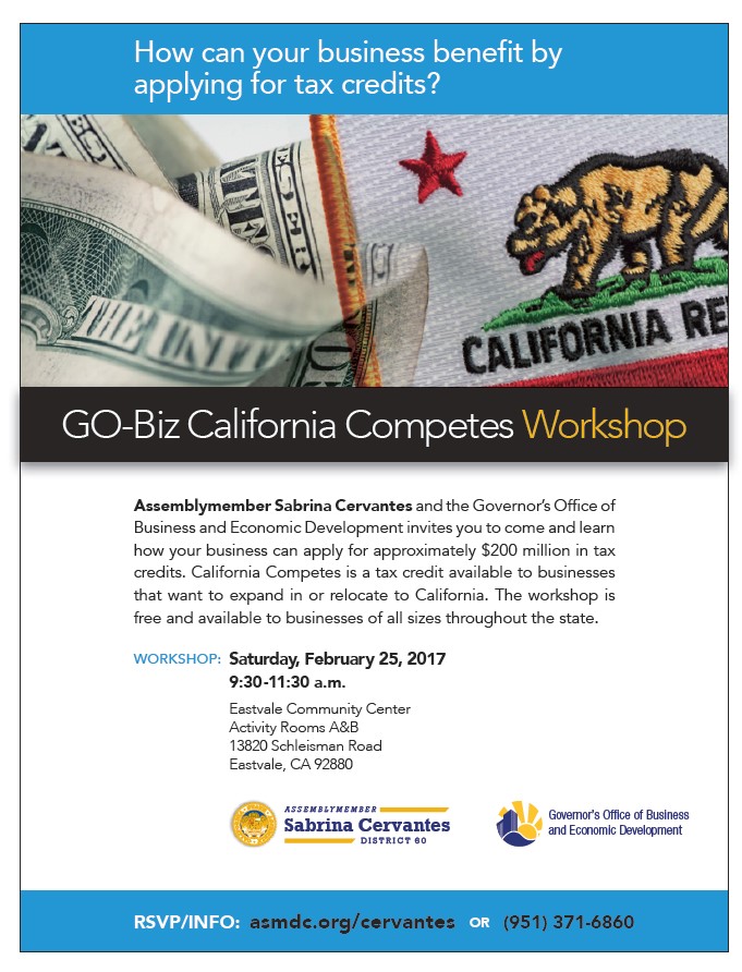 GO-Biz California Competes Workshop