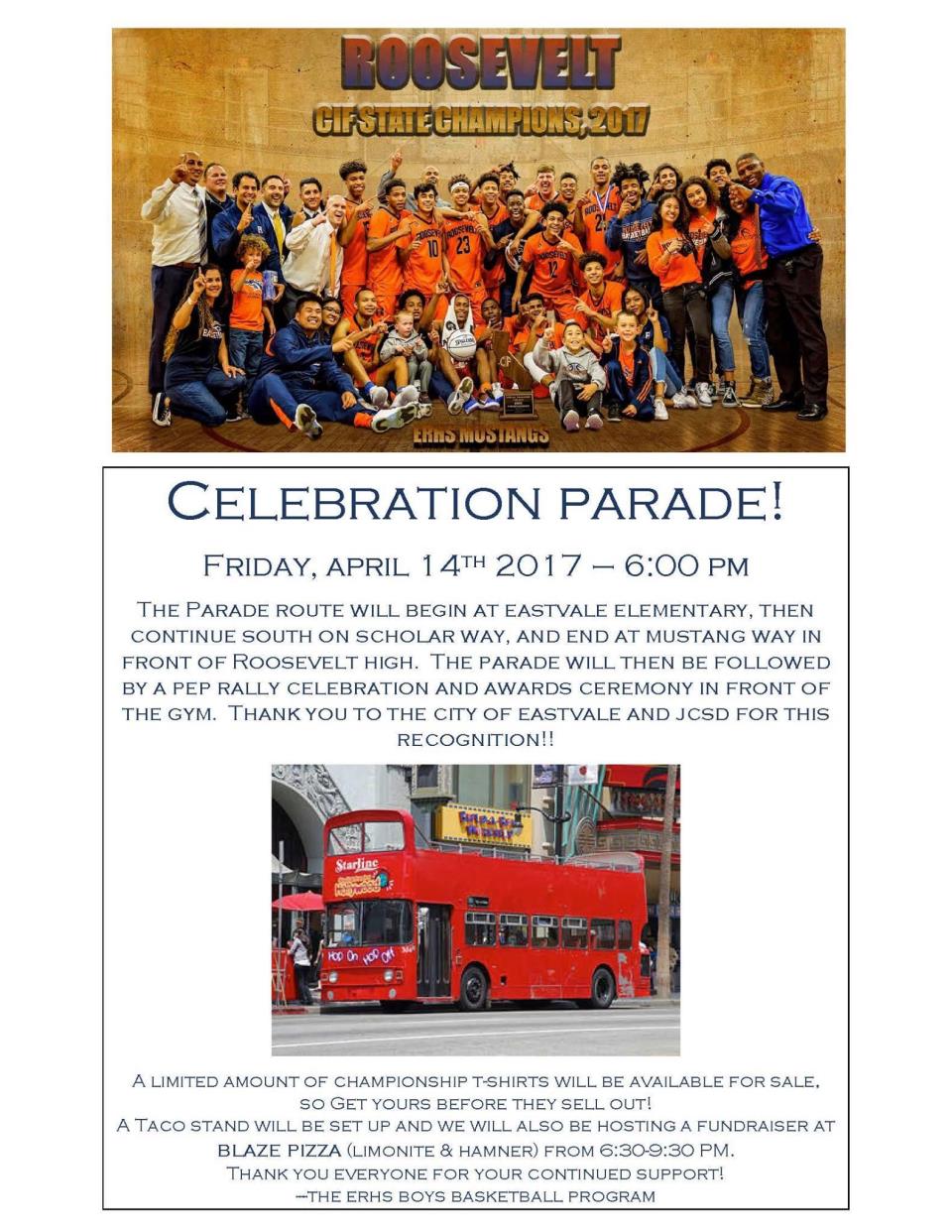 ERHS Celebration Parade