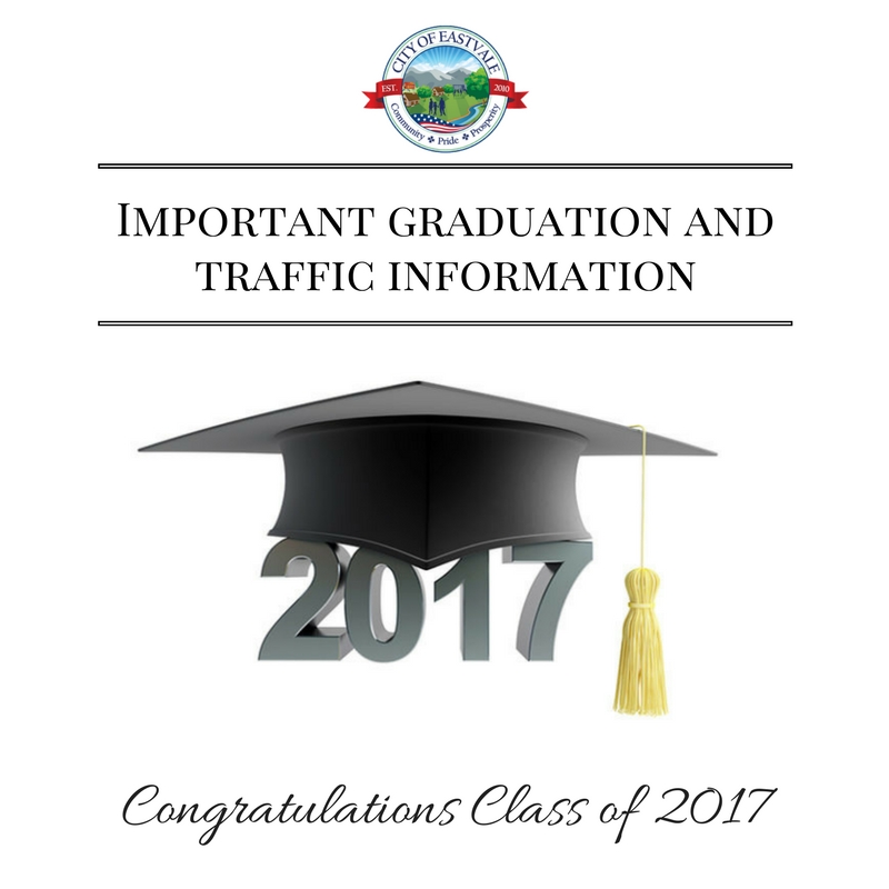 Important graduation and traffic information