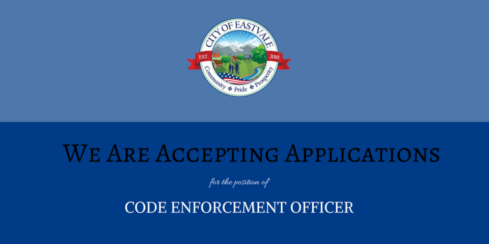 Accepting Applications_Code Enforcement