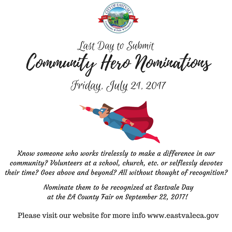 Community Hero Nominations