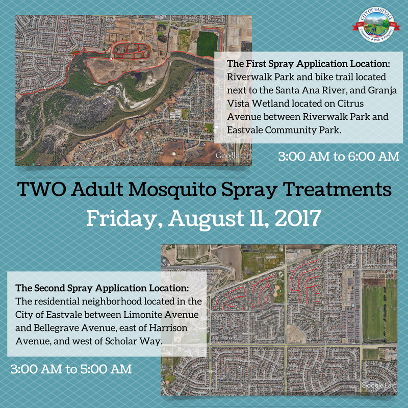 Adult Mosquito Spray Treatment