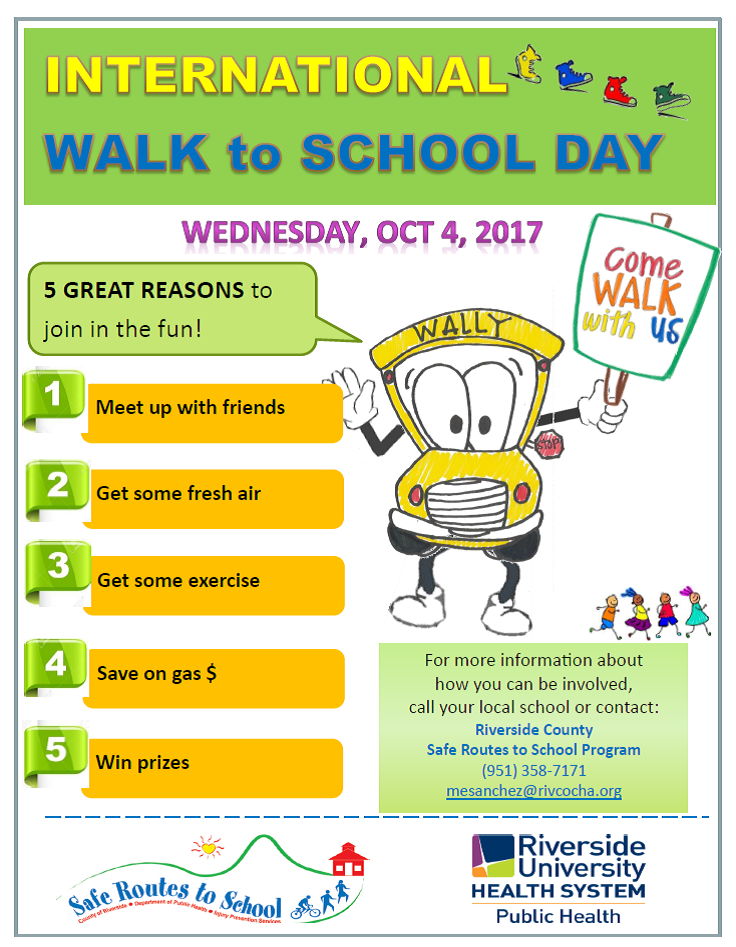 International Walk to School Day