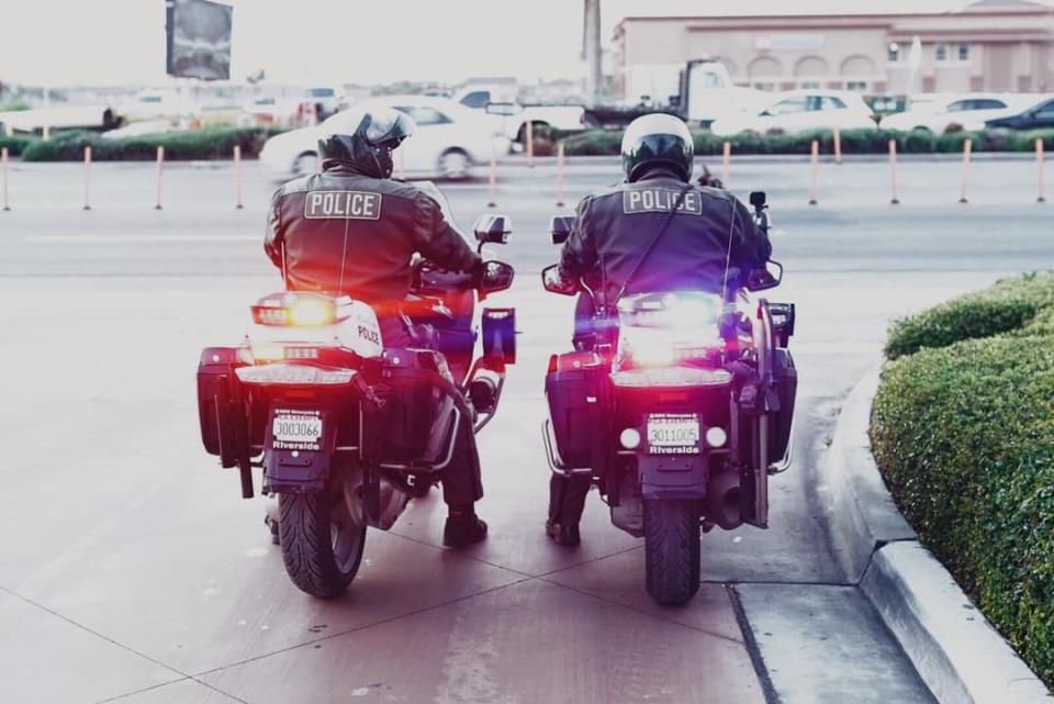 Officers on Motorcycles 