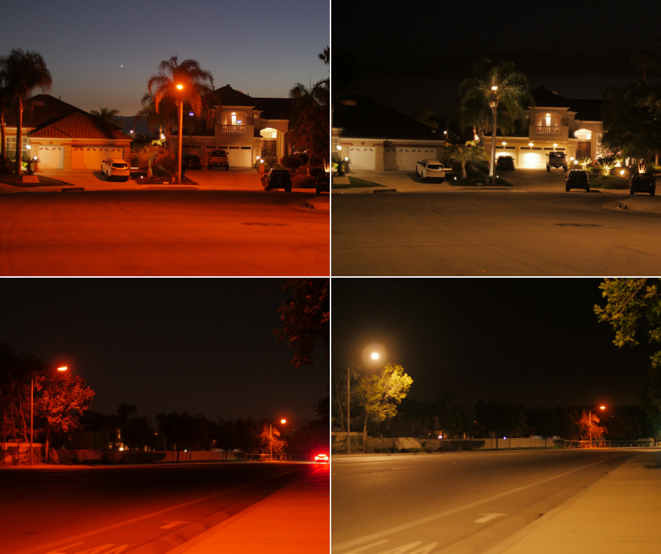 Street Light Comparisons in Murrieta 