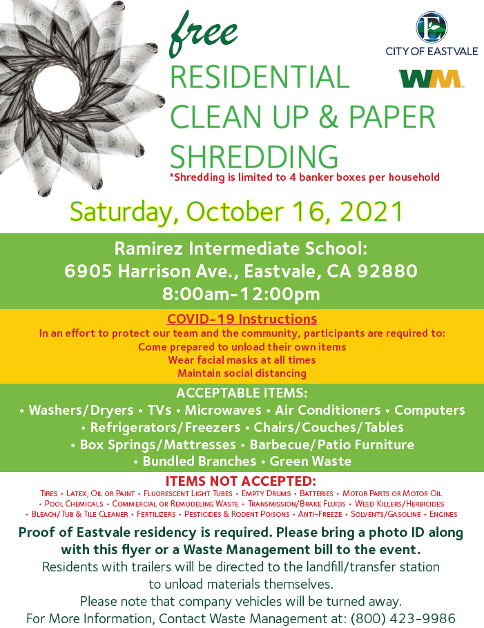 WM Clean Up 10.26.21